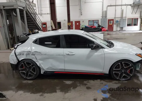 2020 Hyundai Veloster N z USA, uszkodzony, nr VIN KMHT36AH5LU005666